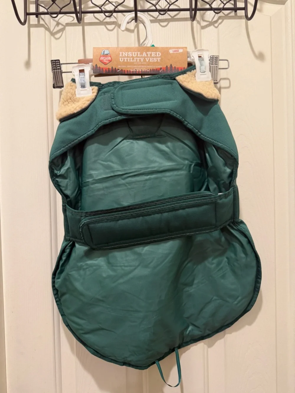 Arcadia trail dog jacket- large  clothes nwt new